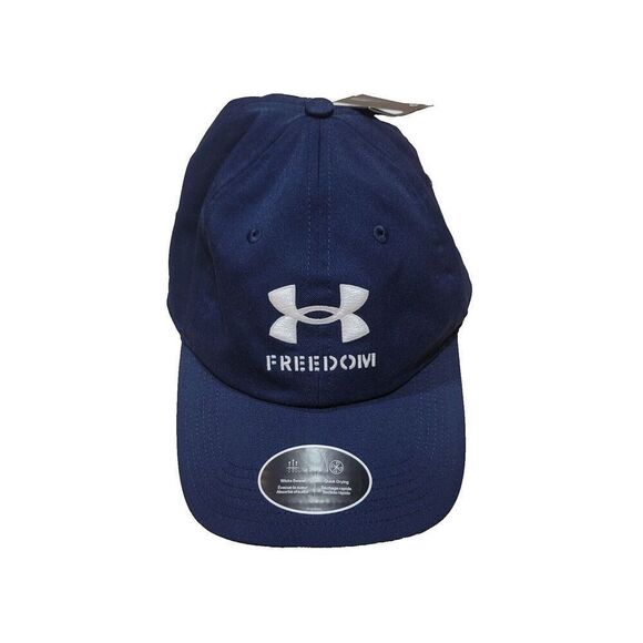 Under Armour Freedom Fury UA Logo Cap- Size: Adjustable - Color: Blue - Picture 3 of 7